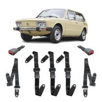 Kit Cinto Estático Fusca Brasília 3 Pontos Abdominal Fêmea