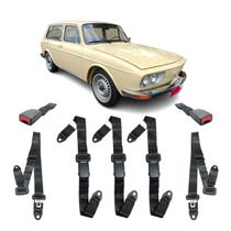Kit Cinto Estático Fusca Variant 3 Pontos Abdominal Fêmea Kit Cinto Estático Fusca Variant 3 Pontos Abdominal Fêmea