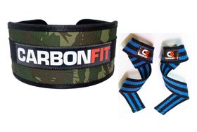 Kit cinto fivela +01 par strap - carbonfit