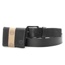 Kit Cinto Masculino Varías Cores Em Couro + Carteira Em L Couro Kit Cinto Masculino Varías Cores Em Couro + Carteira Em L Couro