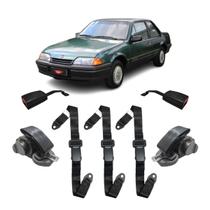 Kit Cinto Monza Até 91 à 95 Abdominal 3 Pontos Hastes Ld Le