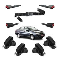 Kit Cinto Palio Siena 2005 Abdominal 3/2 Pontos Fêmea Haste