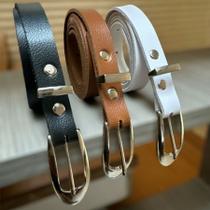 KIT Cinto PLUS SIZE Feminino com Fivela 1,5 Oval