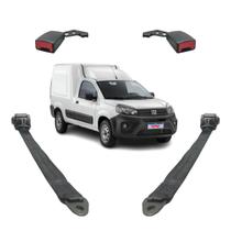 Kit Cinto Segurança Preto Fiorino 3 Pontos Ld Le e Hastes Kit Cinto Segurança Preto Fiorino 3 Pontos Ld Le e Hastes
