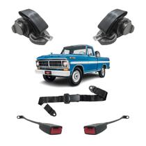 Kit Cinto Segurança Retrátil F100 Abdominal 3 Pontos Hastes Kit Cinto Segurança Retrátil F100 Abdominal 3 Pontos Hastes