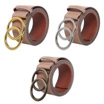 Kit Cintos Femininos Nude Tendência 2024 Argola Dupla Kit Cintos Femininos Nude Tendência 2024 Argola Dupla