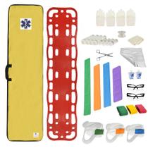 Kit Cipa com Prancha em Polietileno Vermelha Capa Amarela Kit Cipa com Prancha em Polietileno Vermelha Capa Amarela