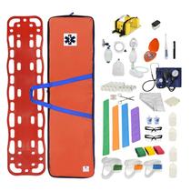 Kit Cipa Completo com Prancha Vermelha Capa Azul e Laranja