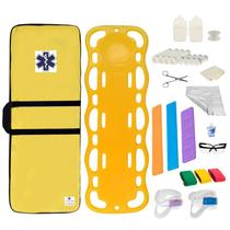 Kit Cipa Infantil com Prancha em Polietileno Amarela Capa Amarela Kit Cipa Infantil com Prancha em Polietileno Amarela Capa Amarela