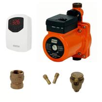 Kit Circulação Forçada para Aquecedor Solar, Placas Planas e Coletor a Vácuo. Kit Circulação Forçada para Aquecedor Solar, Placas Planas e Coletor a Vácuo.