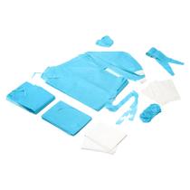 Kit cirurgico univ. com aventais de polip. cremer Kit cirurgico univ. com aventais de polip. cremer