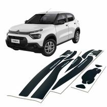 Kit Citroen C3 2023 A 2025 Soleiras Portas + Mala + Faixas