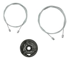 Kit Citröen C3 4 Portas Dianteiras Lado Esquerdo (até 2009) Máquina do Vidro Elétrico 0117