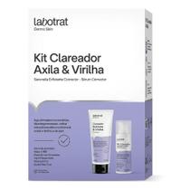 Kit Clareador Axila e Virilha Dermo Skin Labotrat Pele Uniforme e Lisa. Kit Clareador Axila e Virilha Dermo Skin Labotrat Pele Uniforme e Lisa.