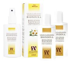 Kit Clareador Biondina 1 Spray + 2 Refis - Anaconda Kit Clareador Biondina 1 Spray + 2 Refis - Anaconda
