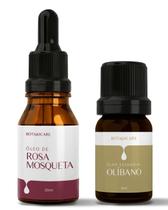 Kit Clareador de Pele Rosa Mosqueta e Olibano Botanicare Kit Clareador de Pele Rosa Mosqueta e Olibano Botanicare