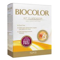 Kit Clareador Descolorante Biocolor 20g Kit Clareador Descolorante Biocolor 20g