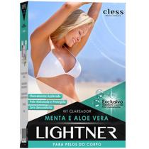 Kit Clareador Lightner Menta e Aloe Vera Cless Clareamento Acelerado com Hidratação e Conforto