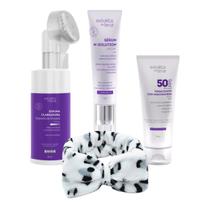 Kit Clareador Manchas Filtro Solar Fps 50 Extratos Da Terra Kit Clareador Manchas Filtro Solar Fps 50 Extratos Da Terra