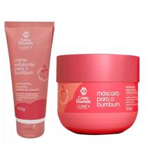 Kit Clareador para o Bumbum Corpo Dourado Clinic com Esfoliante 100g e Máscara 300g