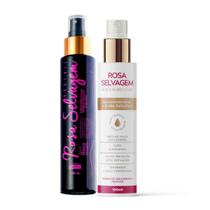 Kit Clareador Rosa Selvagem - Ácido + Óleo 100ml