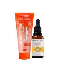 Kit Clareador Skincare Cuidado Facial Vitamina C Kit Clareador Skincare Cuidado Facial Vitamina C