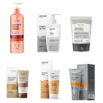 Kit clareamento facial tratamento firmador skin care - labotrat