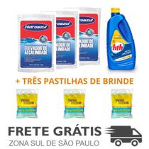 Kit Clarifica Piscina Maxfloc HTH 1L + 3 Elevador de pH Kit Clarifica Piscina Maxfloc HTH 1L + 3 Elevador de pH