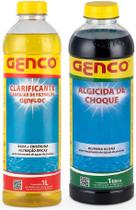 Kit Clarificante e Algicida Choque 1l Genco