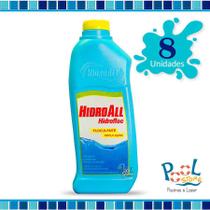 Kit Clarificante / Floculante Hidrofloc Hidroall 1 Lt - 08