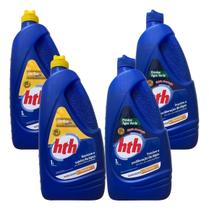 Kit Clarificante Maxfloc Algicida Manutenção Hth 04 Und Kit Clarificante Maxfloc Algicida Manutenção Hth 04 Und