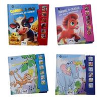 Kit: Clarinha A Vaca: A Importância De Cooperar + Fergus O Cavalo + Chico O Macaco + Elefante Uma Lição De Amizade Kit: Clarinha A Vaca: A Importância De Cooperar + Fergus O Cavalo + Chico O Macaco + Elefante Uma Lição De Amizade