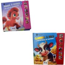 Kit: Clarinha A Vaca: A Importância De Cooperar + Fergus O Cavalo