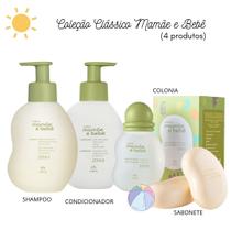 KIT Clássico Colônia Shampoo Condicionador e Sabonete Barra (4 produtos)