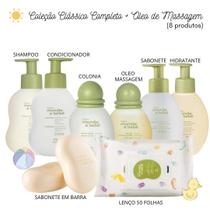 Kit Classico Mamãe e Bebê Higiene e Cuidado (8 produtos)