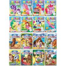 Kit Clássicos Divertidos + Unicórnios Para Colorir - 16 Mini Livros - Diversão - Educacional Kit Clássicos Divertidos + Unicórnios Para Colorir - 16 Mini Livros - Diversão - Educacional