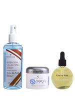 Kit Cleansing Sany Spray 236 ml + Gel T3 Fibergel Pink 28g + Oleo Hidratante Vanilla 75 ml Kit Cleansing Sany Spray 236 ml + Gel T3 Fibergel Pink 28g + Oleo Hidratante Vanilla 75 ml