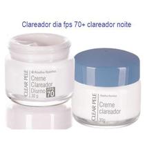 Kit clear pele clareador noite clareador dia Fps 70 abelha rainha Kit clear pele clareador noite clareador dia Fps 70 abelha rainha