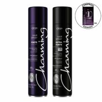 Kit Cless Charming Hair Spray Forte + Extra Forte 400ml