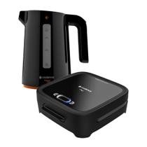 Kit Click Cadence - Sanduicheira e Chaleira Contrast Kit Click Cadence - Sanduicheira e Chaleira Contrast