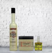 kit cliente argan coiffer 3 unidades kit cliente argan coiffer 3 unidades