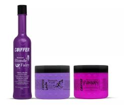 Kit Cliente Blond Fairy Para Loiras (3un) Coiffer Com Shampoo, Shampote e Máscara