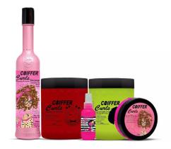 Kit Cliente Curls Para Cabelos Cacheados (5un) Coiffer