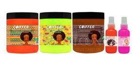 Kit Cliente Curvaturas Coiffer 5 Passos Cabelos Cacheados