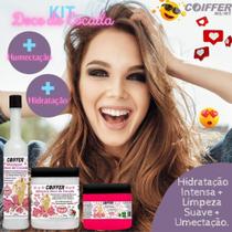 kit cliente doce de cocada coiffer 3 itens