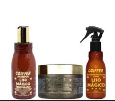 kit cliente liso magico coiffer 3 unidades