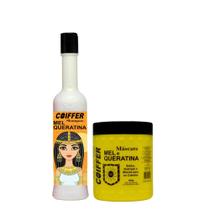 kit cliente mel e queratina coiffer 2 unidades