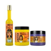 Kit Cliente Mel e Queratina Coiffer completo