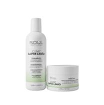 Kit Clinic Capim-limão Shampoo E Máscara Soul Professional