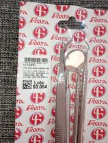 Kit Clinico Inox Odonto Pinça Espelho Explorador Cureta Fava contem 4 pecas 1 pacote Kit Clinico Inox Odonto Pinça Espelho Explorador Cureta Fava contem 4 pecas 1 pacote